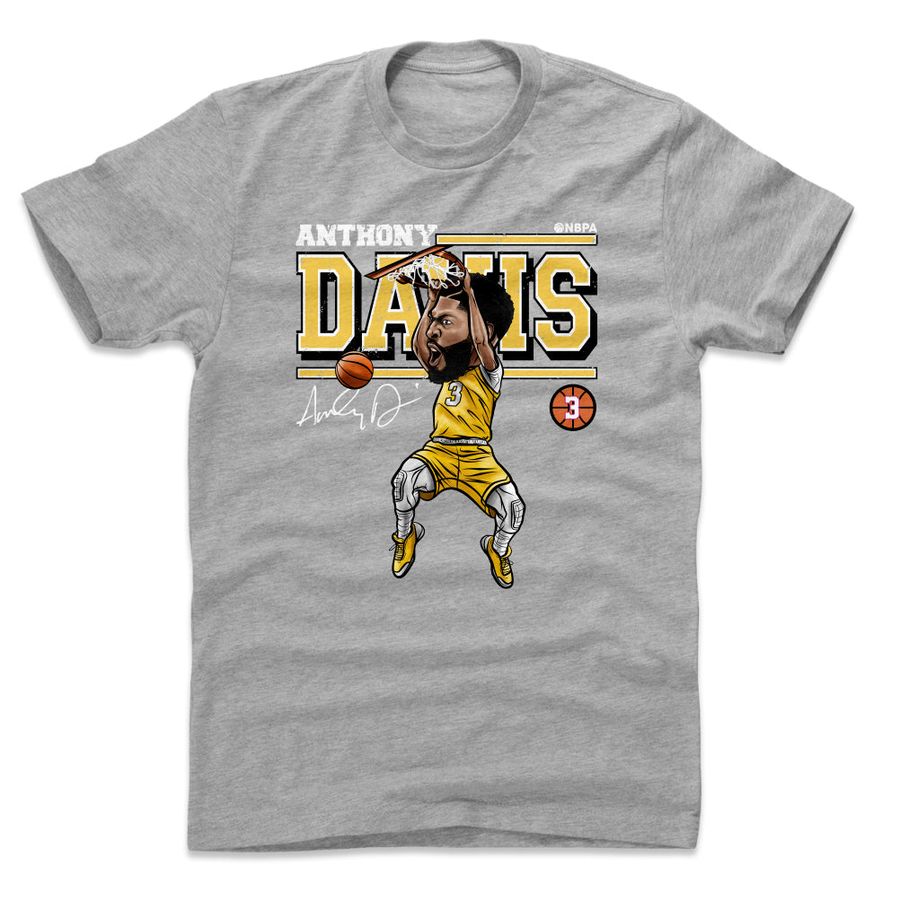 Anthony Davis Cartoon WHT - Los Angeles Lakers _1t-shirt sweatshirt hoodie Long Sleeve shirt