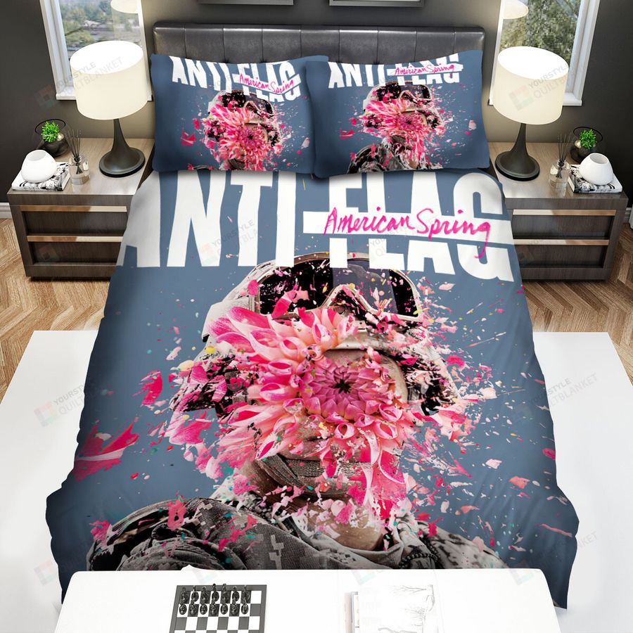 Anti Flag American Spring Art Bed Sheets Spread Comforter Duvet Cover Bedding Sets
