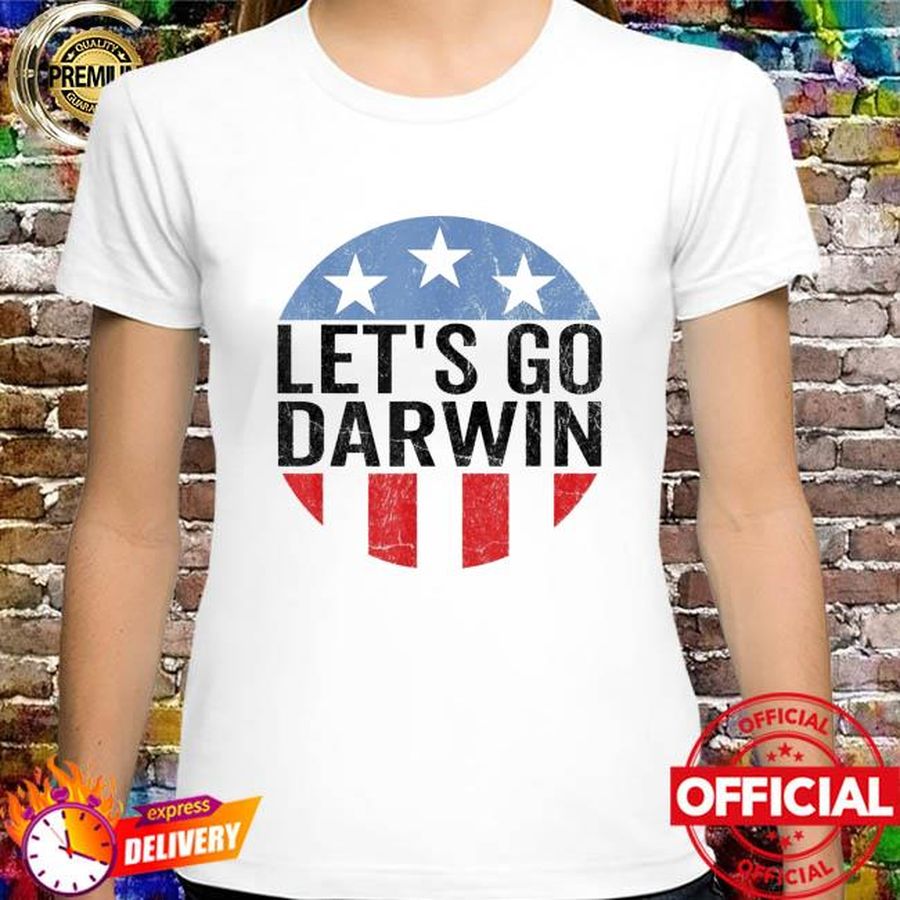 Anti Trump Let’s Go Darwin USA Vintage Shirt