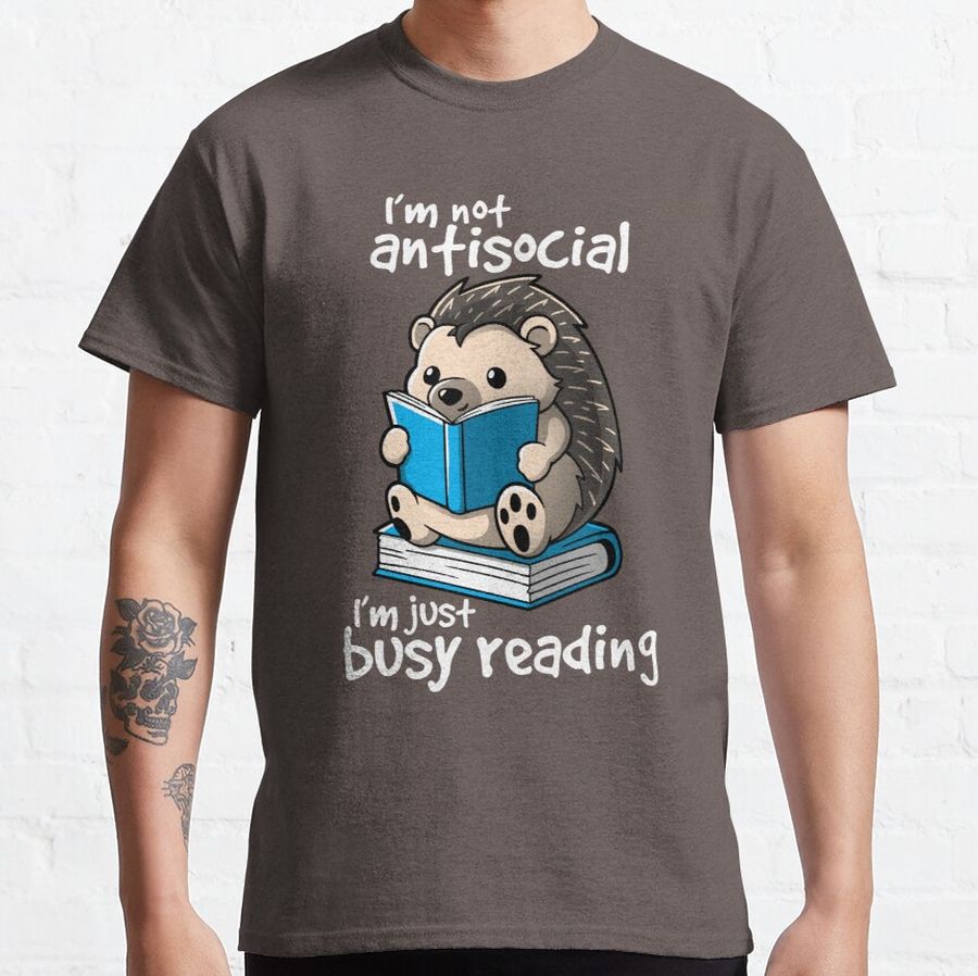 Antisocial hedgehog Classic T-Shirt