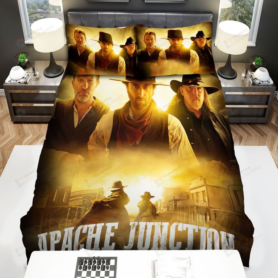 Apache Junction Poster 1 Bed Sheets Spread Comforter Duvet Cover Bedding Sets