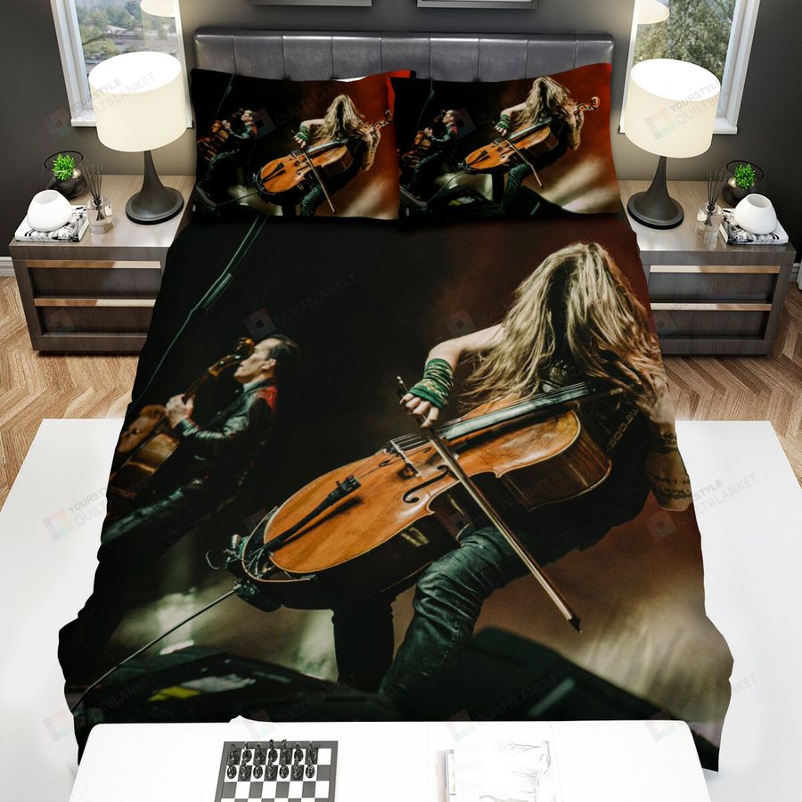 Apocalyptica On Stage Photo Bed Sheets Spread Comforter Duvet Cover Bedding Sets