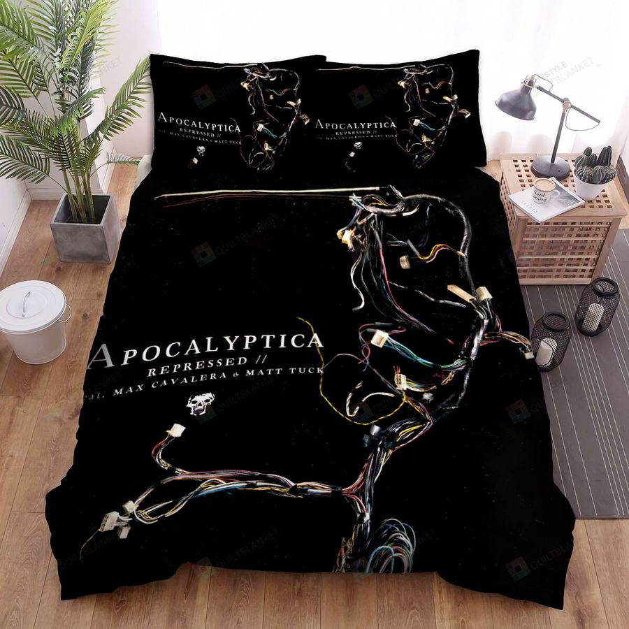 Apocalyptica Repressed Bed Sheets Spread Comforter Duvet Cover Bedding Sets