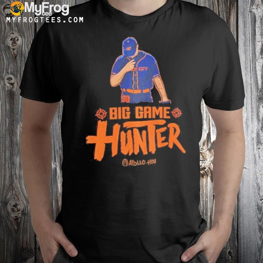 Apollohou merch big game hunter shirt