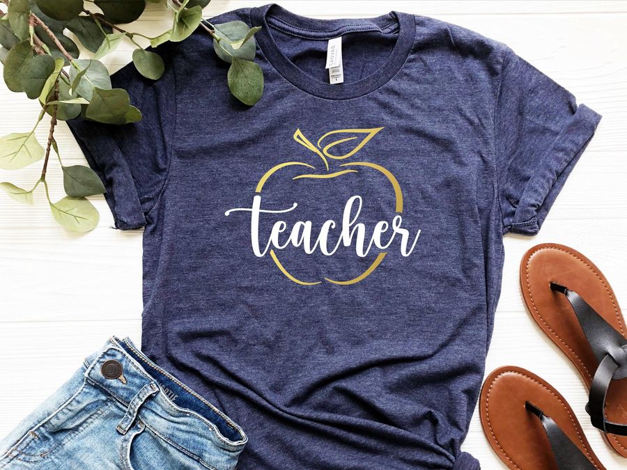 Apple Teacher Shirt
