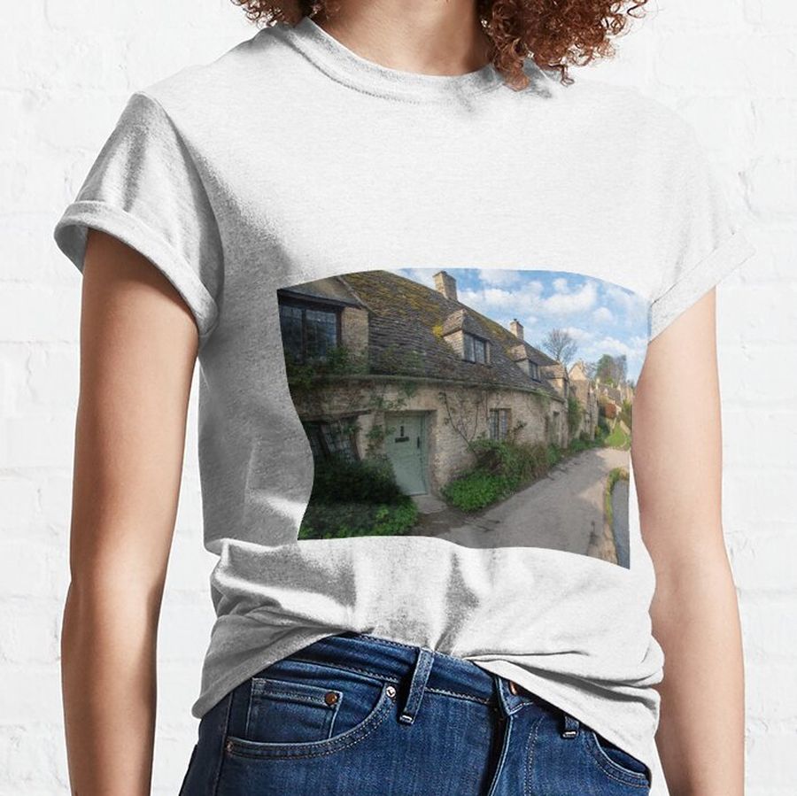 Arlington Row cottages in the Cotswolds Classic T-Shirt