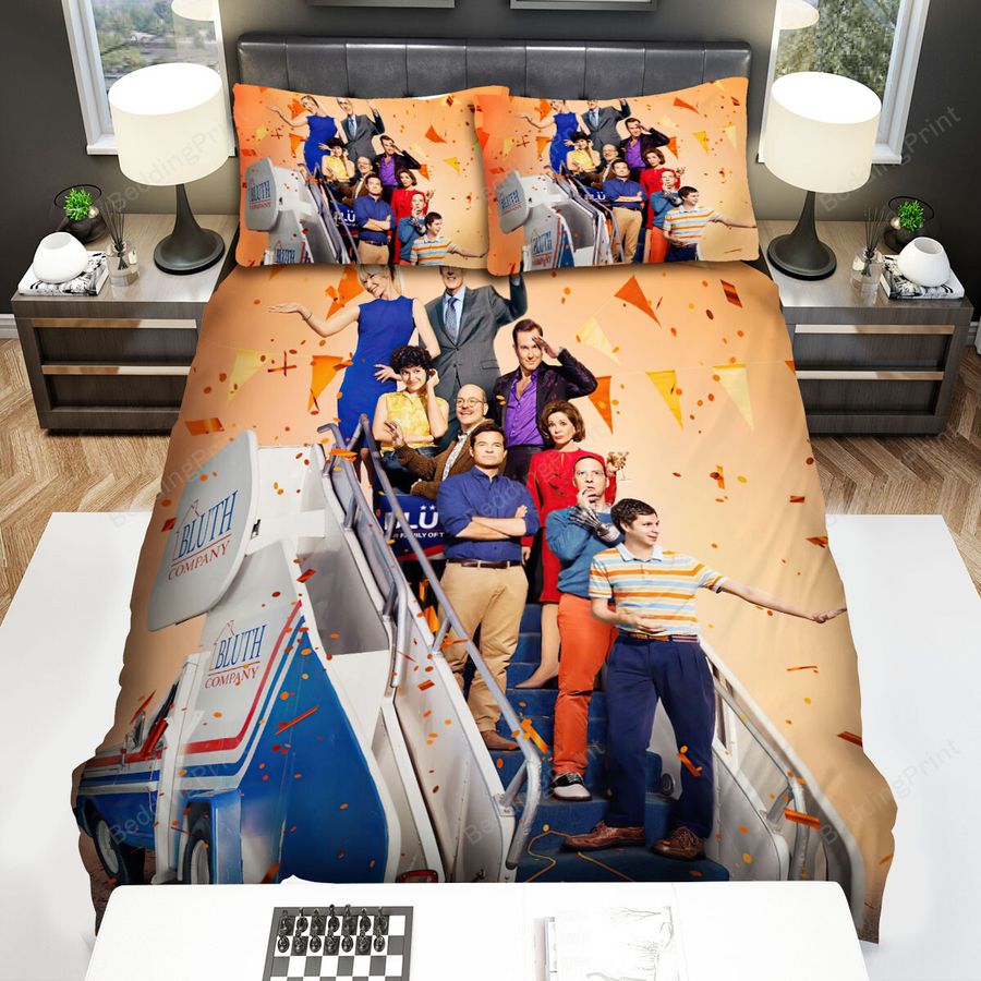 Arrested Development (2003–2019) Season Five Movie Poster Ver 1 Bed Sheets Spread Comforter Duvet Cover Bedding Sets