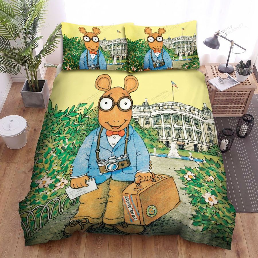 Arthur Meets The President Bed Sheets Spread Duvet Cover Bedding Sets