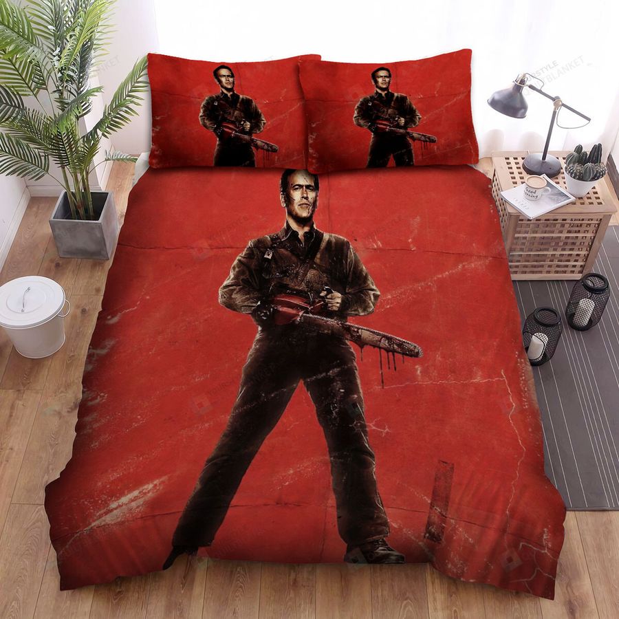 Ash Vs Evil Dead (2015–2018) Movie Poster Artwork Bed Sheets Spread Comforter Duvet Cover Bedding Sets