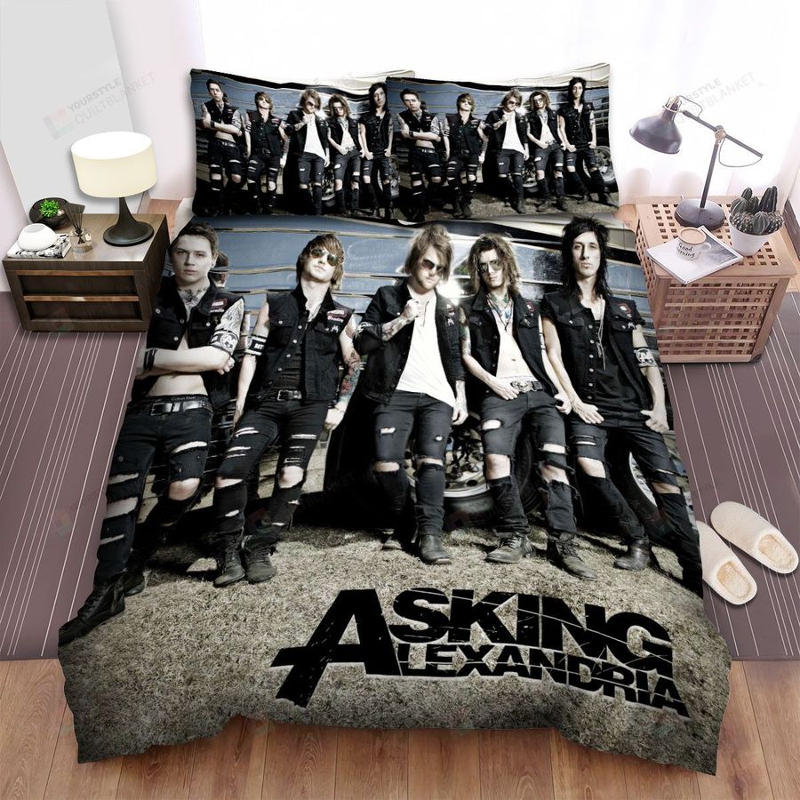 Asking Alexandria Photo Of The Band Bed Sheets Spread Comforter Duvet Cover Bedding Sets