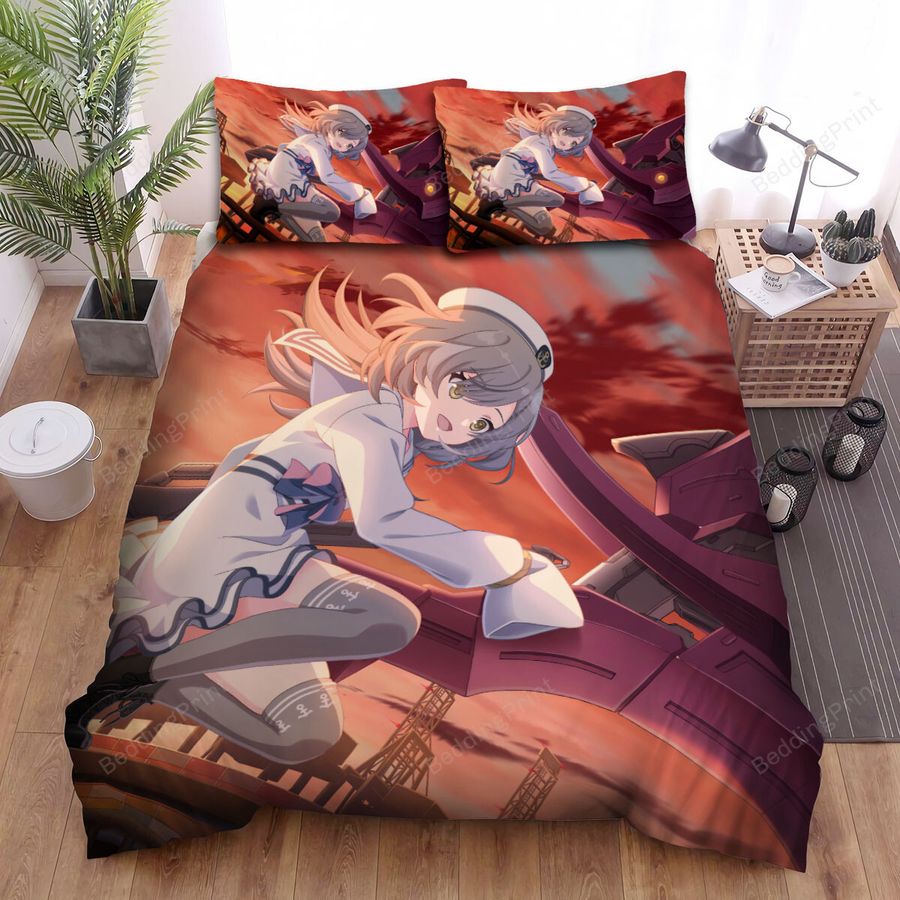 Assault Lily Sasaki Ran Bed Sheets Spread Duvet Cover Bedding Sets