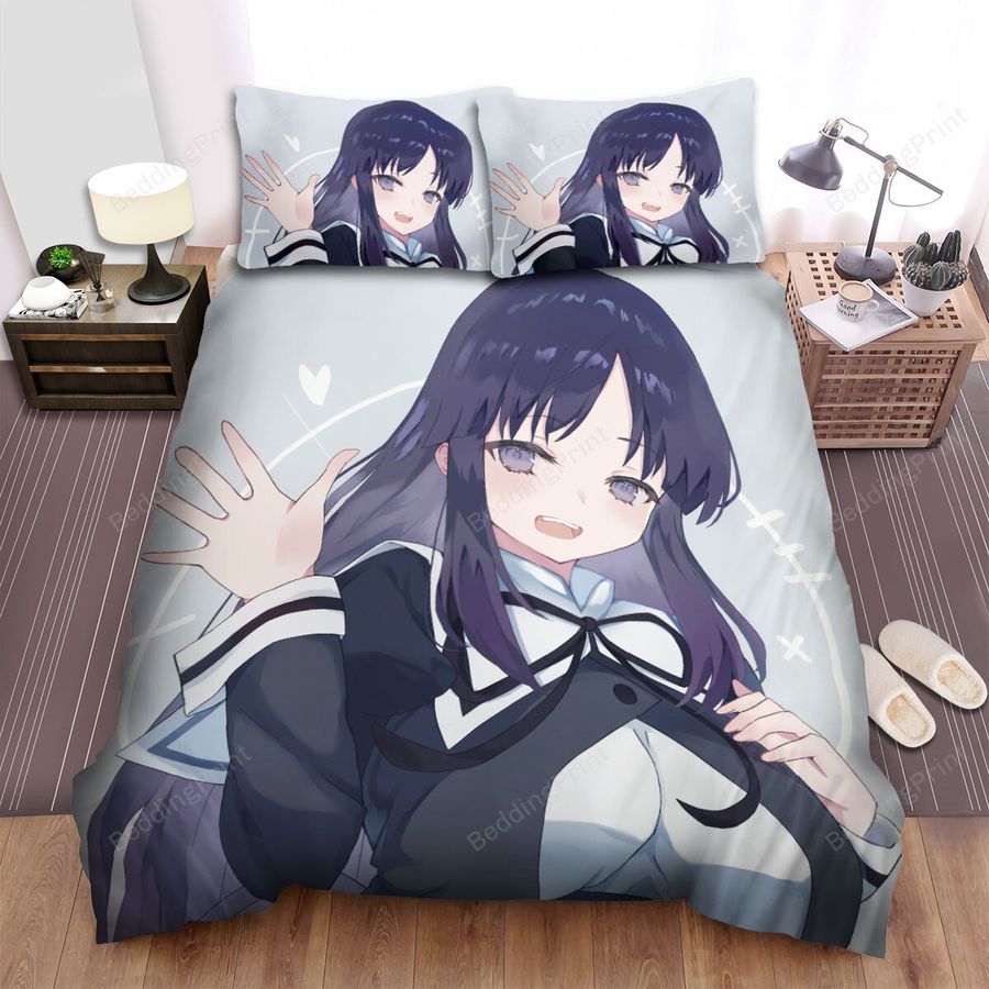 Assault Lily Shirai Yuyu's Portrait Bed Sheets Spread Duvet Cover Bedding Sets
