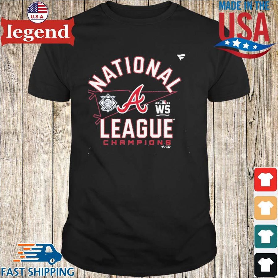Atlanta Braves National League 2021 WS Champions T-Shirt