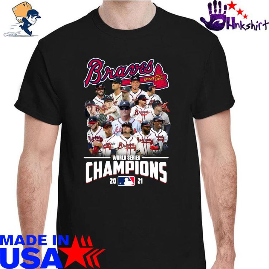 Atlanta Braves Players MLB World Series Champions 2021 shirt