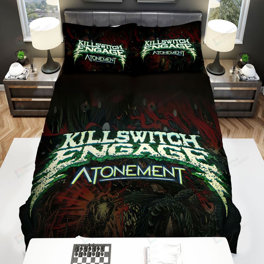 Atonement Killswitch Engage Bed Sheets Spread Comforter Duvet Cover Bedding Sets