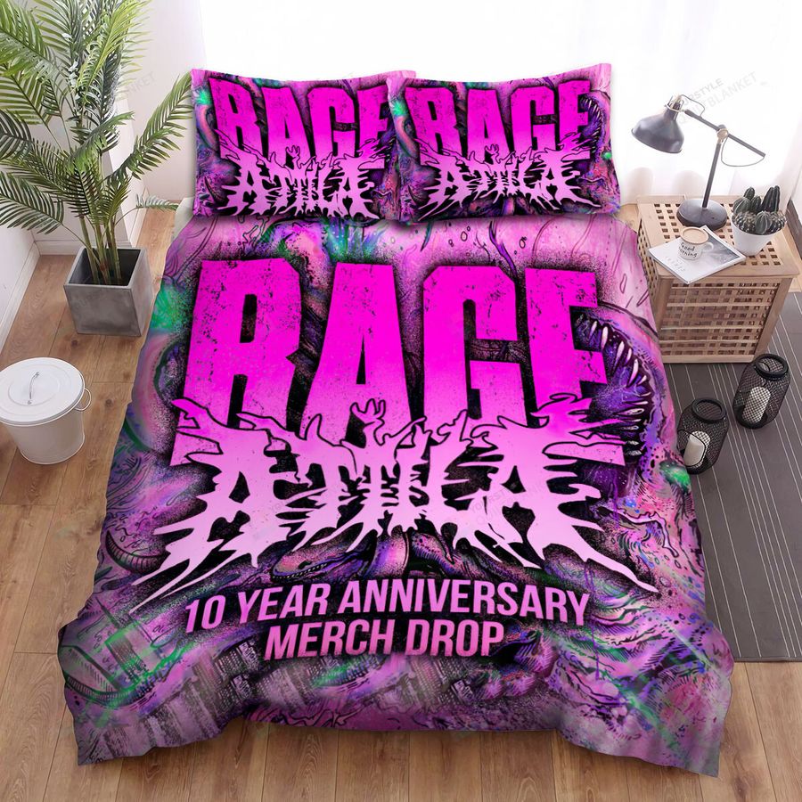 Attila Album Rage Bed Sheets Spread Comforter Duvet Cover Bedding Sets