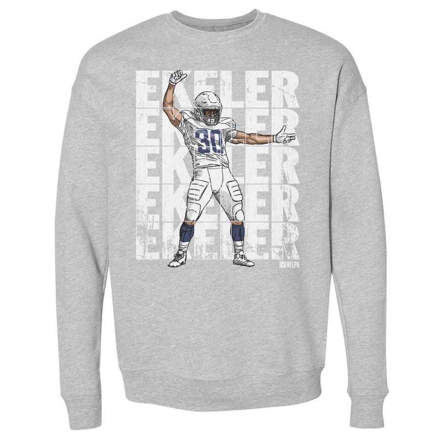 Austin Ekeler Repeat WHT - Los Angeles Chargers _0t-shirt sweatshirt hoodie Long Sleeve shirt