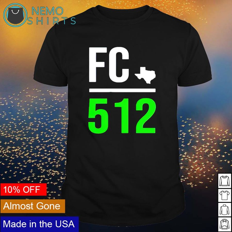 Austin Texas Soccer 512 Shirt