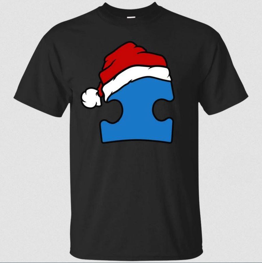 Autism – Holiday Christmas Puzzle Piece Shirt