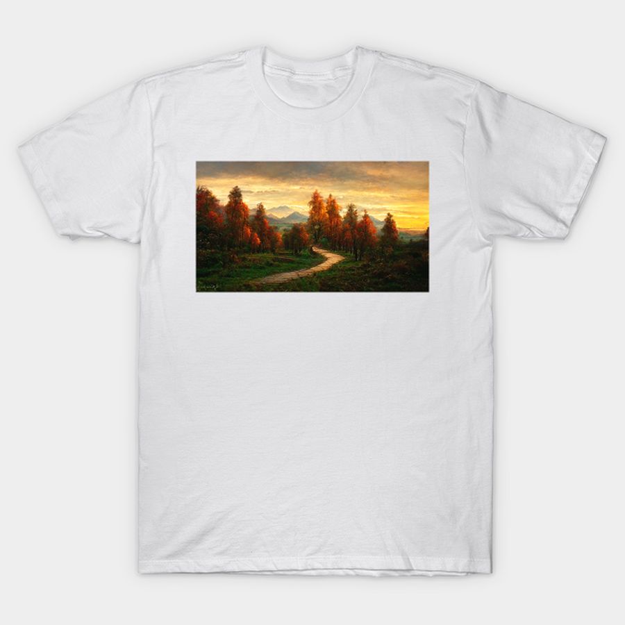 Autumn Landscape T-shirt, Hoodie, SweatShirt, Long Sleeve