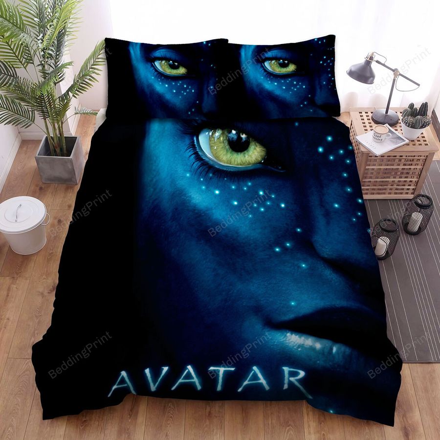 Avatar (2009) Movie Poster Bed Sheets Spread Comforter Duvet Cover Bedding Sets