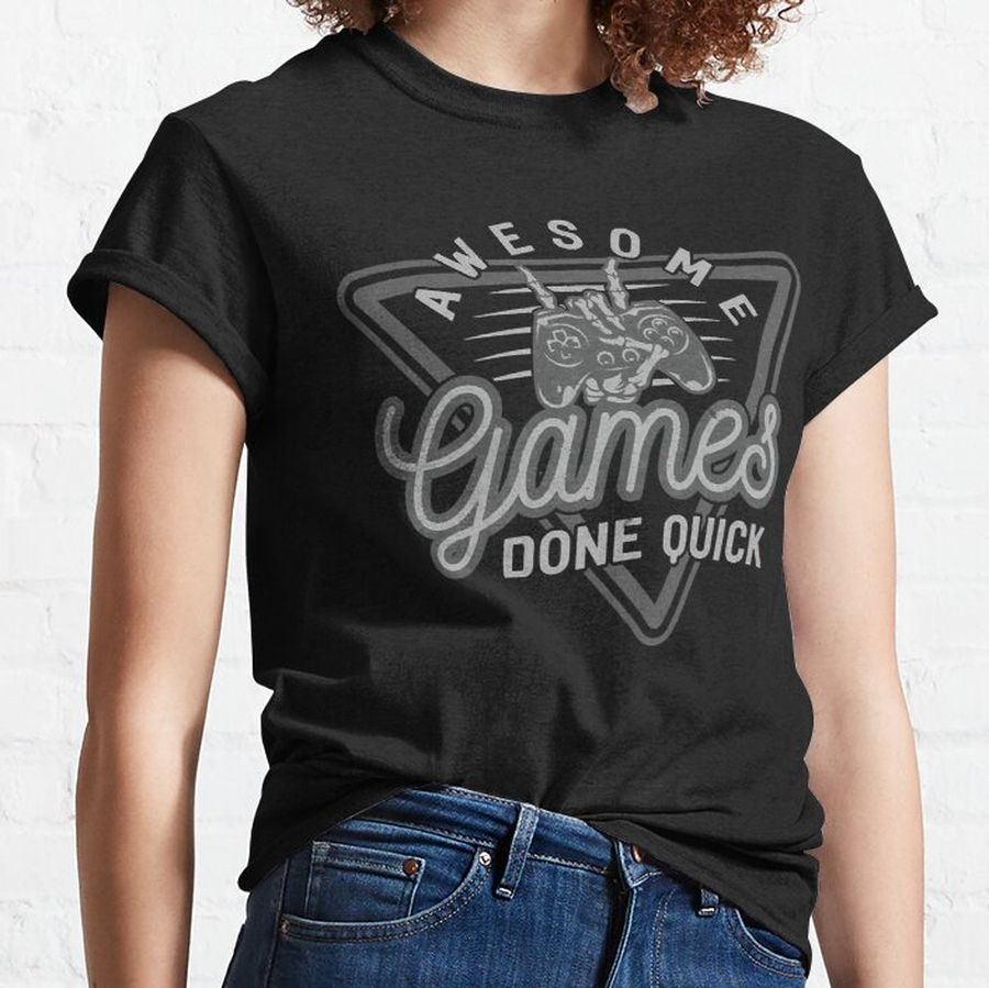 Awesome Games done quick Classic T-Shirt