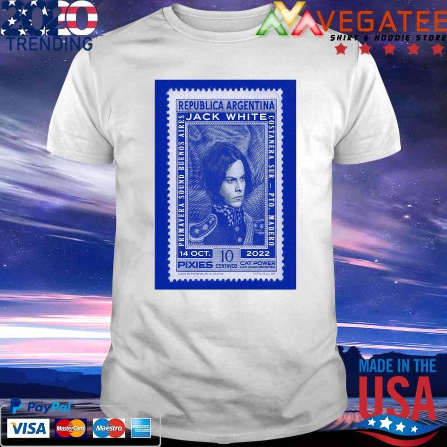 Awesome Jack White Argentina Tour 2022 Poster Shirt