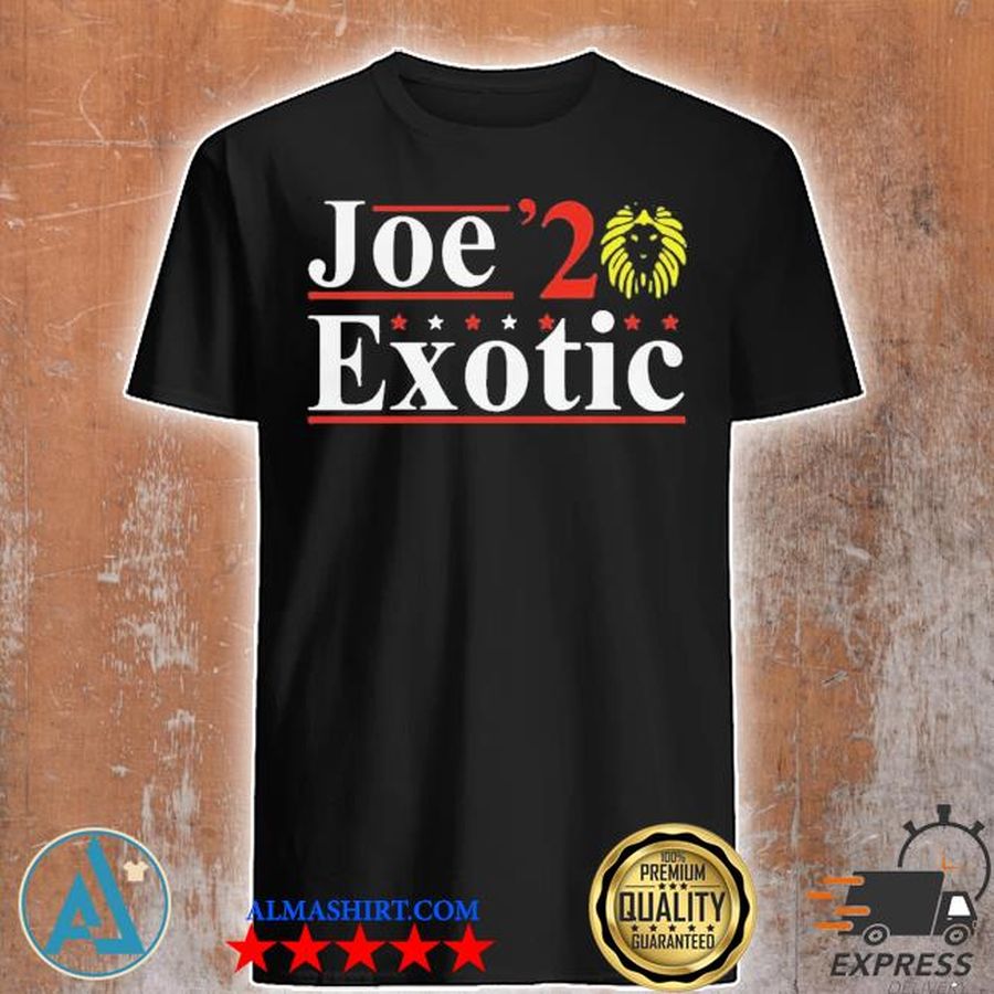 Awesome vote Joe exotic 2020 for president shirt
