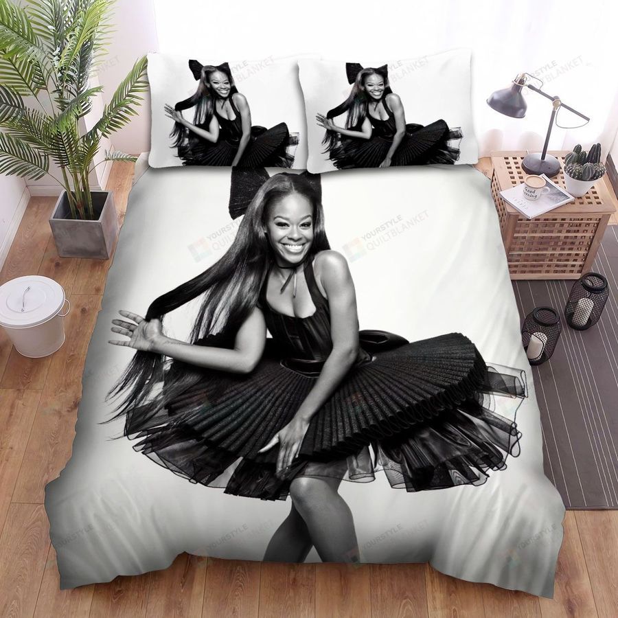 Azealia Banks Black And White Bed Sheets Spread Comforter Duvet Cover Bedding Sets