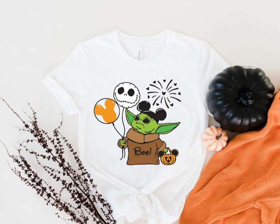 Baby Yoda Halloween Boo Unisex T-Shirt