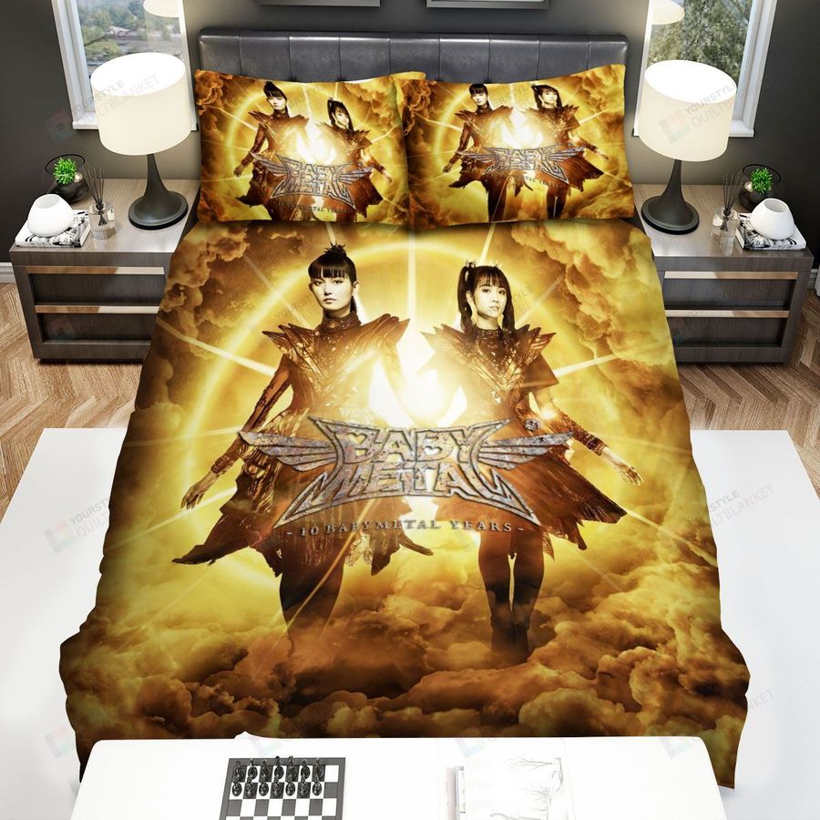 Babymetal Music 10 Years Bed Sheets Spread Comforter Duvet Cover Bedding Sets