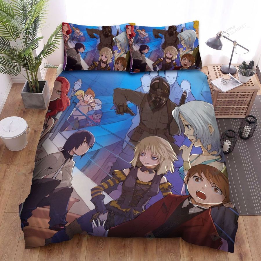 Baccano Characters Staircase Bed Sheets Spread Comforter Duvet Cover Bedding Sets