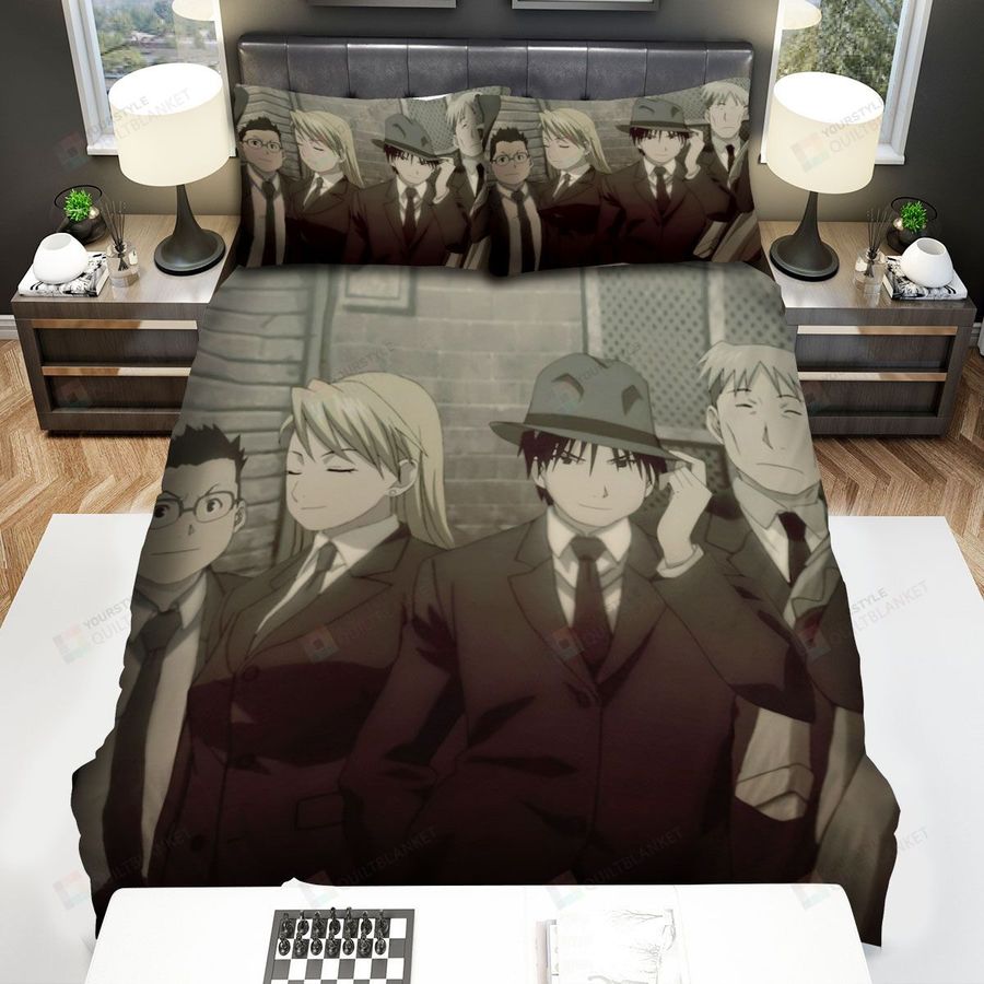 Baccano Suits Bed Sheets Spread Comforter Duvet Cover Bedding Sets