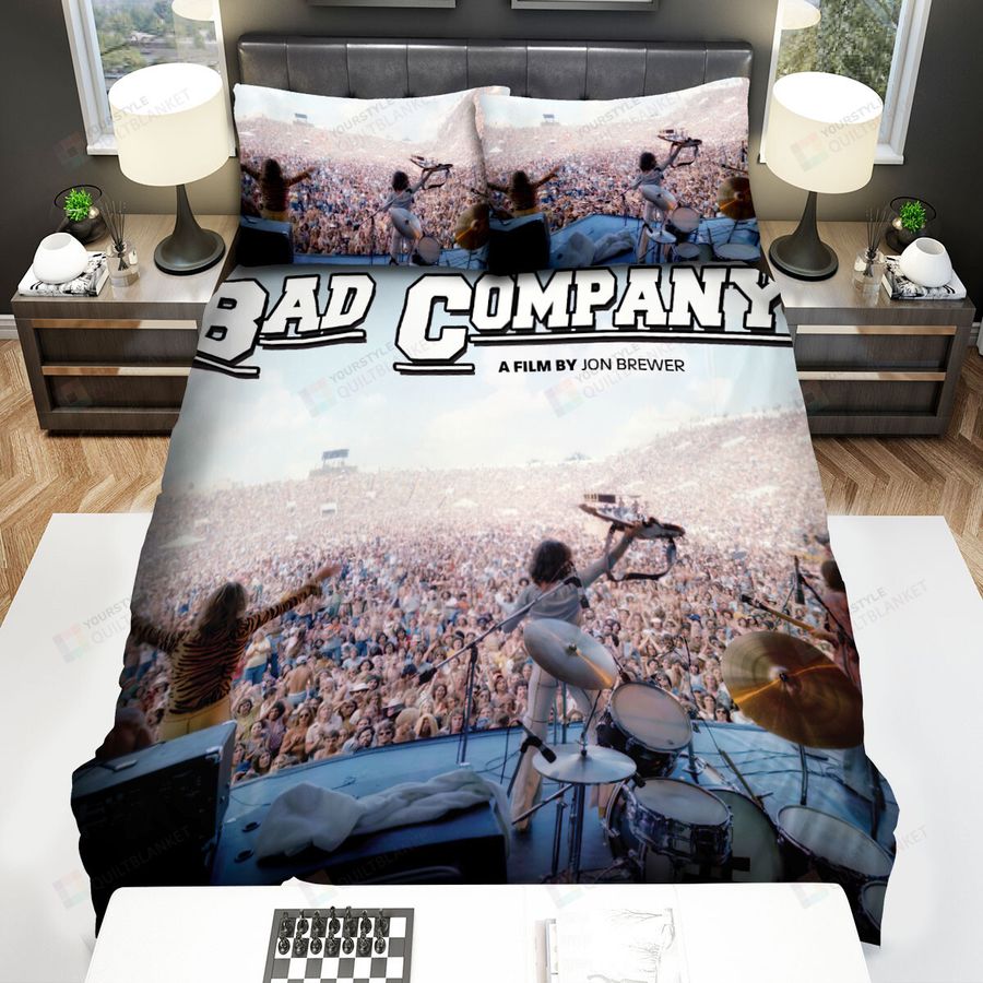 Bad Company Band A Film By Jon Brewer Bed Sheets Spread Comforter Duvet Cover Bedding Sets
