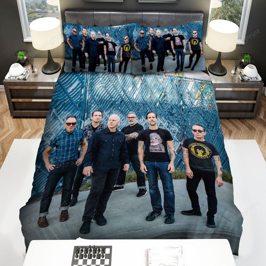 Bad Religion Band Standing Pose Bed Sheets Spread Comforter Duvet Cover Bedding Sets