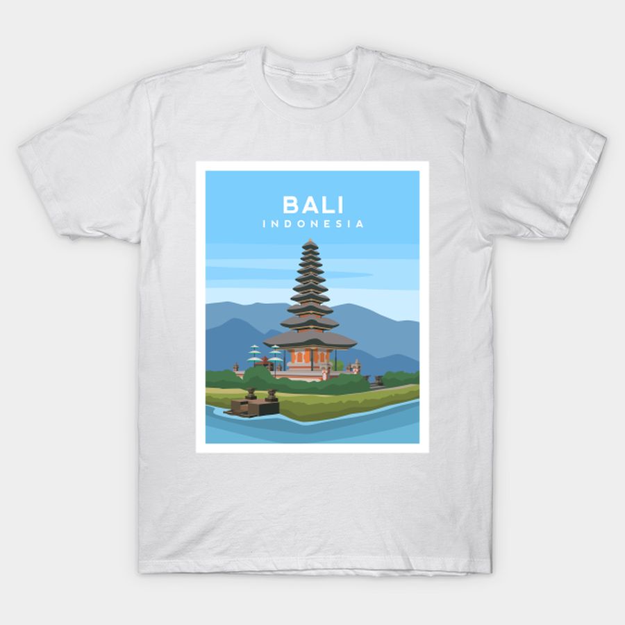Bali, Indonesia   Pura Ulun Danu Temple T Shirt, Hoodie, Sweatshirt, Long Sleeve