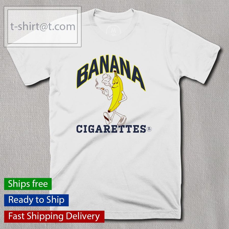 Banana Cigarette Smoking Shirt