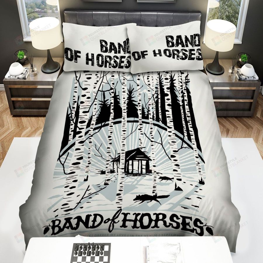 Band Of Horses Band Love In The Venue September 28 Bed Sheets Spread Comforter Duvet Cover Bedding Sets