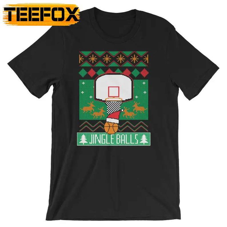 Basketball Ugly Christmas T-Shirt