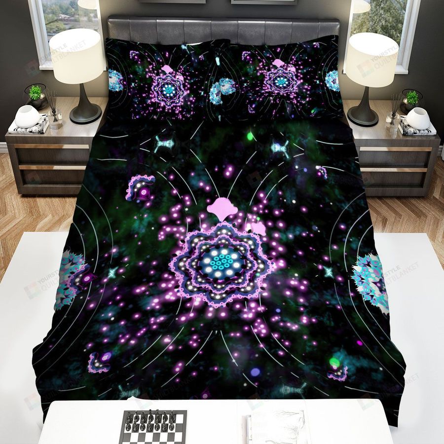 Bassnectar Psychedelic Background Bed Sheets Spread Duvet Cover Bedding Sets