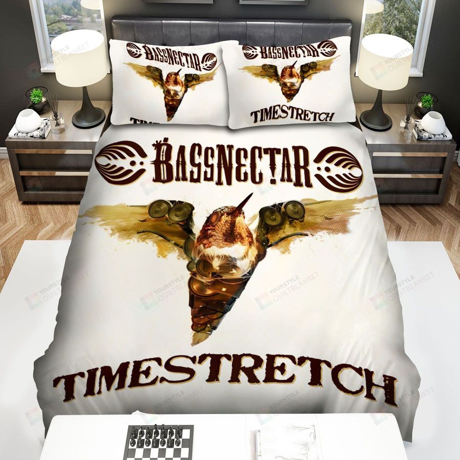 Bassnectar Timestretch Album Art Cover Bed Sheets Spread Duvet Cover Bedding Sets