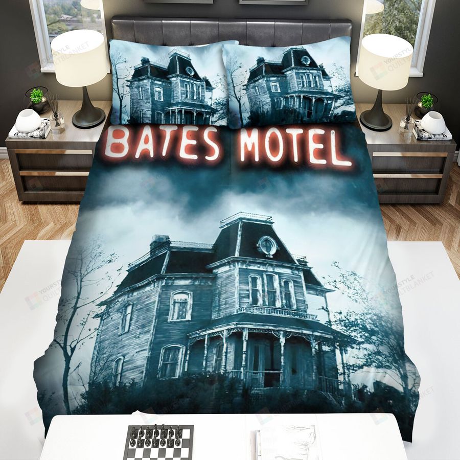 Bates Motel Old House Bed Sheets Spread Comforter Duvet Cover Bedding Sets
