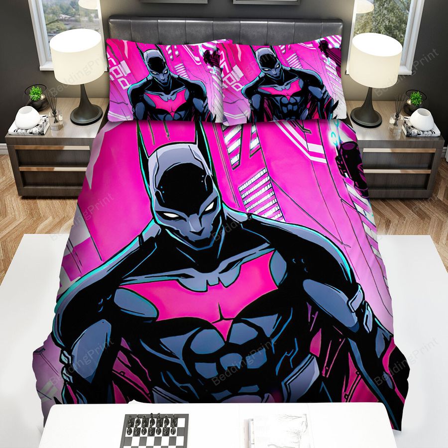 Batman Beyond Animated Series Art 24 Bed Sheets Spread Comforter Duvet Cover Bedding Sets