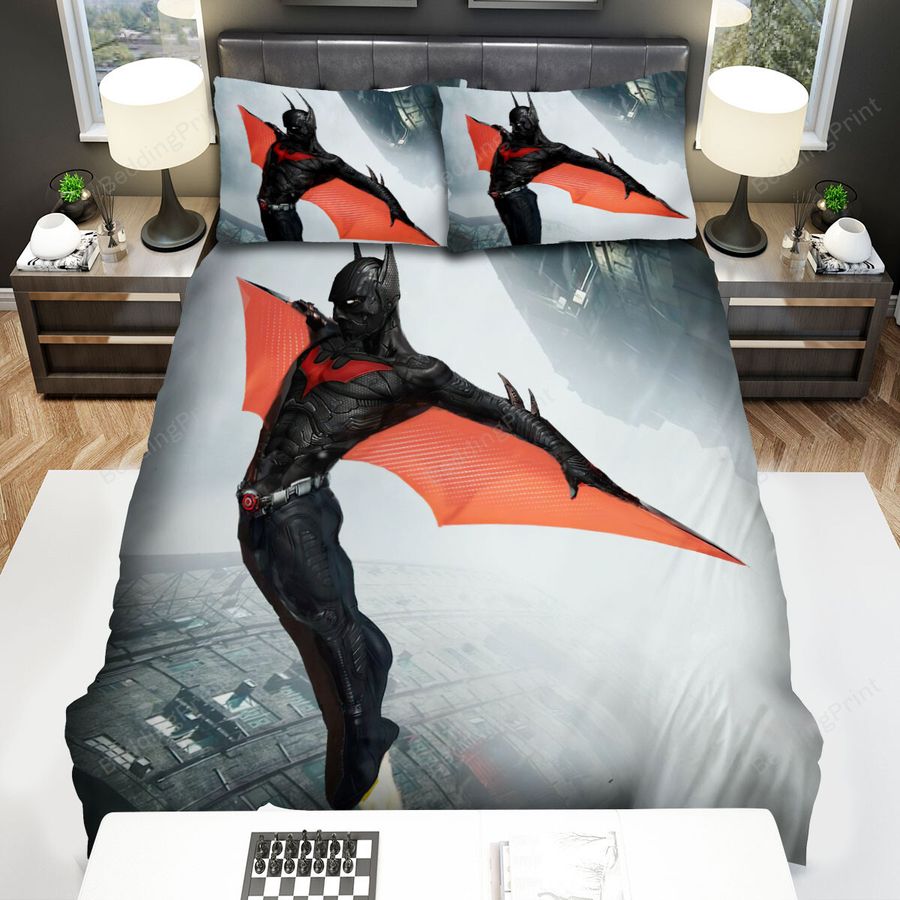 Batman Beyond Animated Series Art 33 Bed Sheets Spread Comforter Duvet Cover Bedding Sets