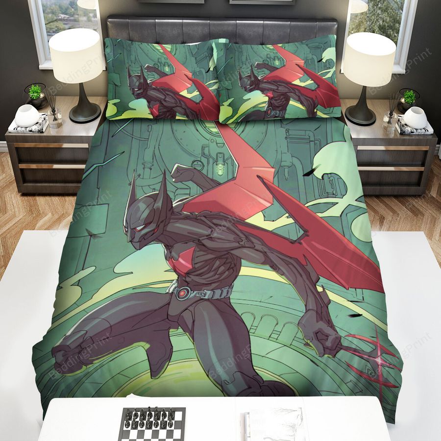 Batman Beyond Animated Series Art 65 Bed Sheets Spread Comforter Duvet Cover Bedding Sets
