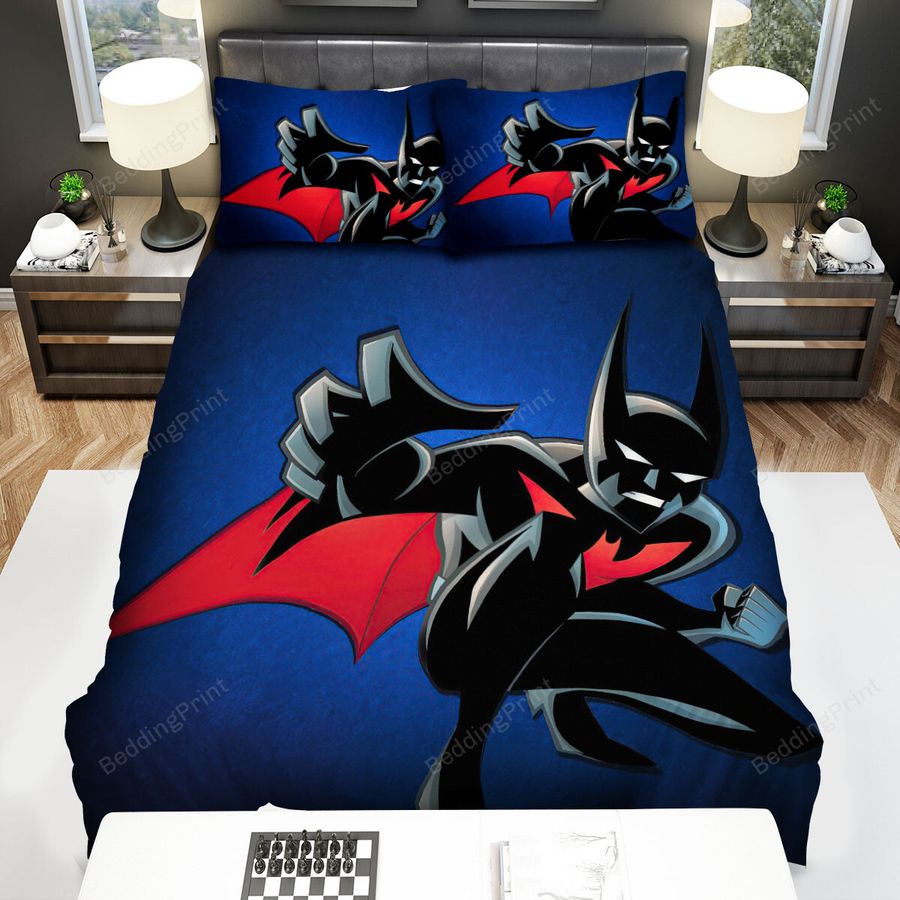 Batman Beyond Animated Series Art 8 Bed Sheets Spread Comforter Duvet Cover  Bedding Sets