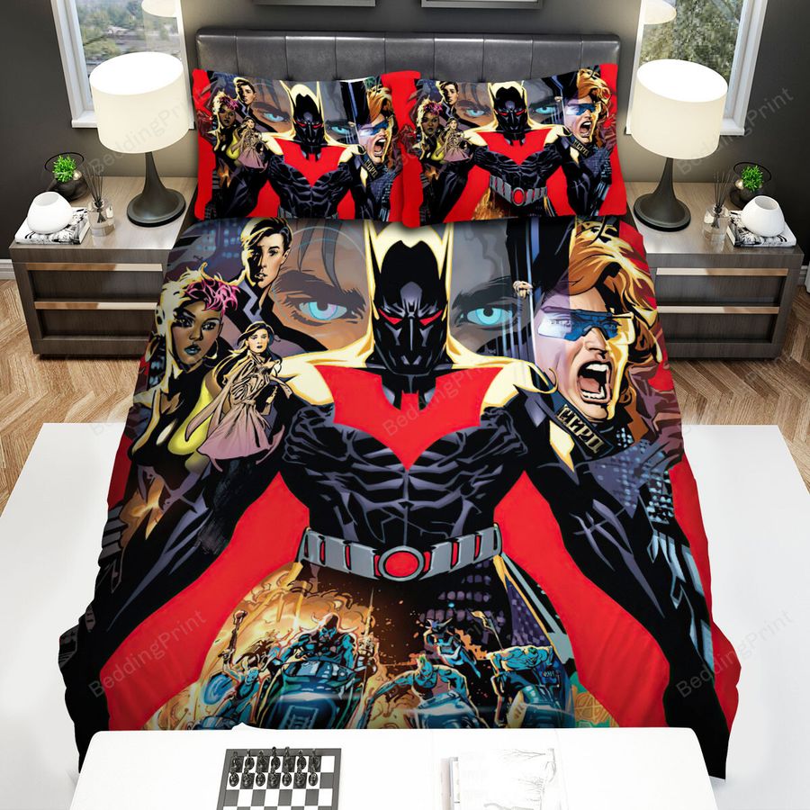 Batman Beyond Series Poster 13 Bed Sheets Spread Comforter Duvet Cover Bedding Sets