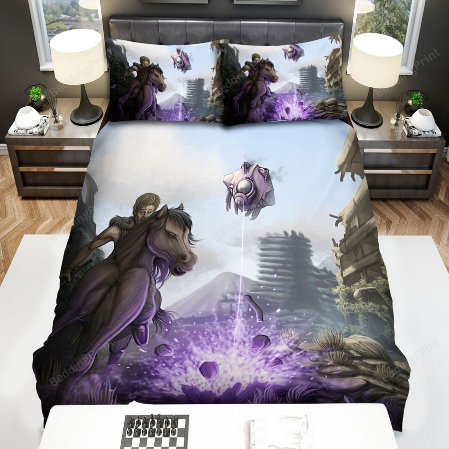 Battlefield Earth (2000) Movie Fiction Character Bed Sheets Spread Comforter Duvet Cover Bedding Sets