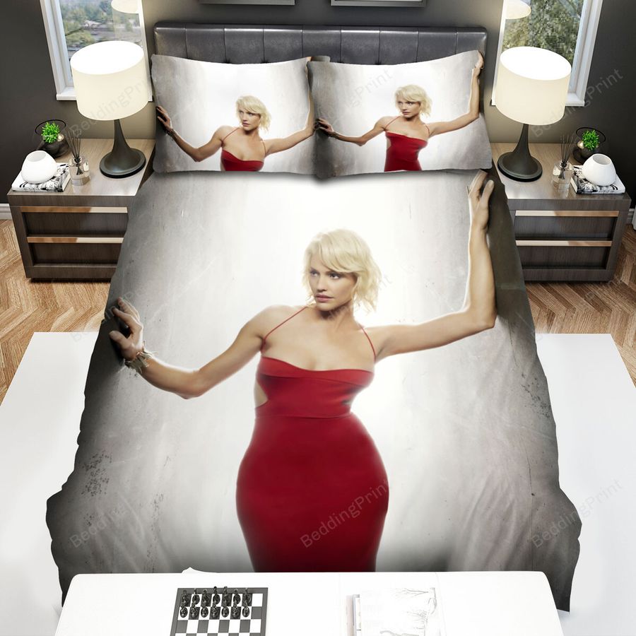 Battlestar Galactica (2004–2009) Lady Movie Poster Bed Sheets Spread Comforter Duvet Cover Bedding Sets