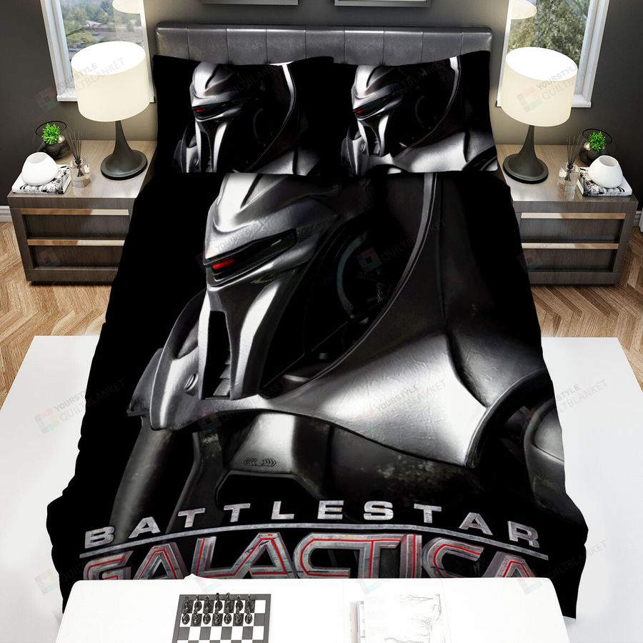 Battlestar Galactica (2004–2009) Poster Movie Poster Bed Sheets Spread Comforter Duvet Cover Bedding Sets Ver 1